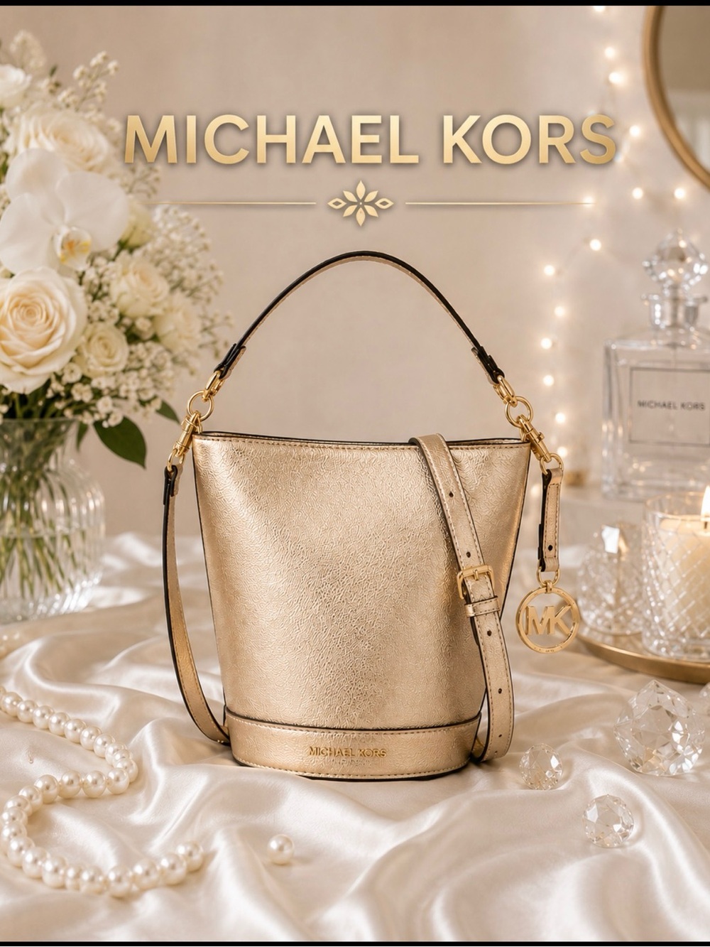 Michael Kors Townsend Small Top Zip Convertible Crossbody priced to sale - Picture 2 of 15